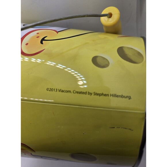 SpongeBob waste basket garbage can Bucket 7" x 7.25" - Picture 9 of 10
